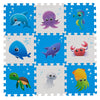 PLAY 10 Puzzle Play Mat, Foam Floor Tiles, Childrens Foam Puzzle Mat 34×34 Inches Sea World 9 Pieces