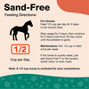 NaturVet - Sand Free Horse Powder - 3 lbs - Maintains Healthy Intestinal Function - Supports Removal of Sand from Ventral Colon - Enhanced with Tasty Apple Flavor