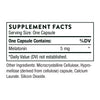 THORNE Melaton-5-5mg Melatonin - Supports Circadian Rhythms, Restful Sleep, and Relaxation - Gluten-Free, Soy-Free,Dairy-Free - 60 Capsules