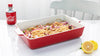 Krokori Baking Dish, Rectangular Casserole Dish for Oven, Lasagna Pan Deep 9x13 Ceramic Baking Pan Bakeware for Lasagna, Cooking, Kitchen, Cake Dinner, Banquet and Daily Use, Wedding Gift