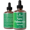 Saw Palmetto Oil For Hair Growth with Rosemary Oil, Peppermint Oil, Pumpkin Seed Oil. Vegan Thickening, Moisturizing, Strengthening Serum For Women, Men. Scalp Treatment For Weak, Dry, Frizzy Hair 2oz