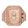 Fossil Women's Quartz Stainless Steel Two-Hand Watch Ring, Color: Rose Gold Raquel (Model: ES5345)