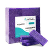 NOVAL Pumice Stone for Feet Scrubber Dead Skin Disposable Foot Pumice Foot Callus Remover Pedicure Tools Purple Pumice Sponge Nail Salon Home Use,40 PCS