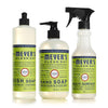 Mrs. Meyer's Kitchen Essentials Set, Includes: Hand Soap, Dish Soap, and All Purpose Cleaner, Lemon Verbena, 3 Count Pack