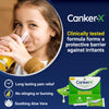 Canker-X Mouth Sore Gel, Fast Pain Relief & Healing for Canker Sores, Cheek Bites and Oral Abrasions, Oral Gel, Benzocaine Free and Alcohol Free, Adults and Children 6+ Years, 0.28 fl oz