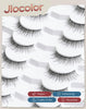 Mink Lashes Natural Look Wispy Eyelashes Short Wispy False Lashes 9mm 3D Strip Fake Eyelashes C Curl Eye Lashes 7 pairs S2