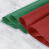 IM Customization Red and Green Christmas Tissue Paper - 30 Sheets - 20 x 26 Inches - for Christmas Gifts, Holiday Crafts, and More