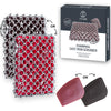 Cast Iron Scrubber Kit + Pan Scraper - 316 Chain Mail Scrubber Cast Iron - Cast Iron Cleaner Scrubber - Cast Pan Scrubber Cleaner - Chainmail Scrubber - Chain Scrubber for Cast Iron Pans