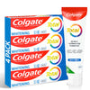 Colgate Total Whitening Toothpaste, 10 Benefits, No Trade-Offs, Freshens Breath, Whitens Teeth and Provides Sensitivity Relief, Mint Flavor, 4 Pack, 5.1 Oz Tubes