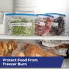 Hefty Slider Freezer Storage Bags, Quart Size, 74 Count