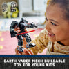 LEGO Star Wars Darth Vader Mech 75368 Buildable Star Wars Action Figure, This Collectible Star Wars Toy for Kids Ages 6 and Up Features an Opening Cockpit, Buildable Lightsaber and 1 Minifigure