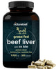 Grass Fed Beef Liver Capsules with Ox Bile, 3000mg Per Serving 300 Count | Natural Iron, Vitamin A & B12 for Energy Production, Support Detoxification, Digestion & Immunity | Hormone & Pesticide Free