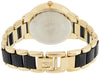 Anne Klein Women's AK/1412BKGB Gold-Tone and Black Dress Watch