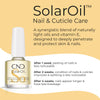 CND SolarOil Cuticle Oil, Natural Blend Of Jojoba, Vitamin E, Rice Bran and Sweet Almond Oils, Moisturizes and Conditions Skin, Pack Of 1, 0.25 oz.