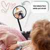 Pramglam Looky Lou Stroller Mirror - See Your Baby's Face on Stroller Walks. Stroller Accessories to Connect & Engage with Baby or Toddler in Pram or Jogging Stroller. Universal Stroller Attachment.