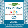 Nature's Way EFA Blend for Kids with vitamin E, Supports Eye and Brain Function, 120 Softgels