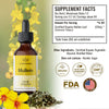 Mullein Leaf Tincture - Lung Cleanse - Vegan Lung Detox - Respiratory Health and Immune Support Drops - Natural Supplement Liquid Extract 2 fl.oz.