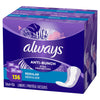 Always Anti-Bunch Xtra Protection, Panty Liners for Women, Regular, Unscented, 34 Count (Pack of 4)