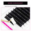 TDANCE Classic Lash Extensions Premium D Curl 0.05mm Thickness Semi Permanent Volume Eyelash Extensions Professional Salon Use Mixed 10-17mm Length In One Tray (D-0.05,10-17mm)