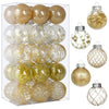 Clear Christmas Ball Ornaments, 30ct 2.36