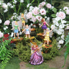 Safari Ltd. Fairy Fantasies TOOB - 6 Mini Figurines Including Fairy Queen, Baby, and Flower Fairies Jasmine, Buttercup, Violet, Iris - Enchanting Toy Figure Set for Boys, Girls & Kids Ages 3+