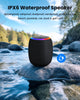 ZICOROOP Bluetooth Speakers,Portable Wireless Speaker with 15W Stereo Sound, IPX6 Waterproof Speaker with LED Light, Bluetooth TWS, Portable Speaker for Shower Outdoor Party Beach Camping