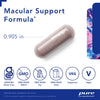 Pure Encapsulations Macular Support Formula | Hypoallergenic Supplement with Enhanced Antioxidant Formula for Healthy Eyes* | 120 Capsules