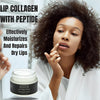 Lip Collagen Peptides - Vegan Lip Plumping Balm, Hydrating Lip Mask, Lip Mositurizer, Smoothes lines, Overnight Lip Treatment, Intensive Lip Repair, Scrub -Cruelty Free