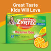 Zyrtec Children's 24 HR Dissolving Allergy Tablets, Cetirizine, Citrus Flavor, 24 ct