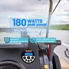 GUZARE Boat Marine Stereo Receiver Bluetooth - 45 x 4 Watts Audio AM FM Gauge Waterproof Radio Tuner Streaming for Boats Golf Cart ATV UTV and Spa Hot Tubs GR304