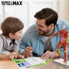 Be Amazing! Toys Interactive Human Body - 60 Piece Fully Poseable Anatomy Figure - 14 Tall Model - Anatomy Kit - Removable Muscles, Organs,Bones STEM Toy - Ages 8+