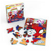 Marvel, 25-Piece Jigsaw Foam Squishy Puzzle Go Spidey! Disney Junior Spidey and his Amazing Friends Show, for Kids Ages 4 and up