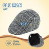 4E's Novelty Old Man Costume For Kids Boys - 100 Days of School Costume for Boys, Old Man Costume for Kids, Grandpa Dress Up Accessories Kit 5 Pcs Set