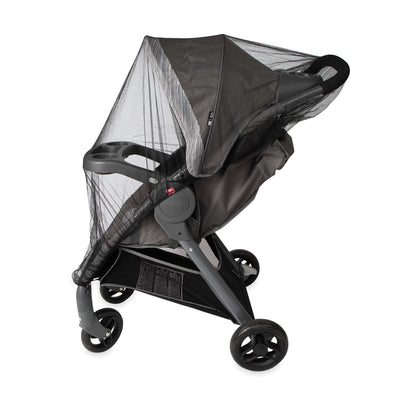 Nuby Mosquito Netting for Baby Stroller and Carrier for Protection, Fits Most Brands of Strollers, Infant Carriers, Carriages, and Bassinets in Black