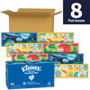 Kleenex Expressions Trusted Care Facial Tissues, 8 Flat Boxes, 160 Tissues per Box, 2-Ply (1,280 Total Tissues), Packaging May Vary