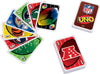 Mattel Games UNO NFL Card Game in Storage & Travel Tin for Kids, Adults & Family Night, Features Logos of All 32 NFL Teams & Special Rule (Amazon Exclusive)