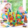 FNJO Magnetic Tiles, Magnetic Building Blocks, Magnets Building Set, STEM Toys for Kids Boys and Girls Creative and Inspirational