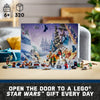 LEGO Star Wars 2023 Advent Calendar 75366 Christmas Holiday Countdown Gift Idea with 9 Star Wars Characters and 15 Mini Building Toys, Discover New Experiences and Daily Collectible Surprises