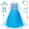 Meland Princess Dresses for Girls - Princess Costume for Girls Pretend Play, Dress Up Clothes for Girls Age 3-8 Year Old (5-6 Years)