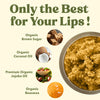 Organic Brown Sugar Lip Scrub - 0.7oz - USDA Organic, Fair Trade, Brown Sugar, Jojoba Oil, Beeswax, Coconut Oil