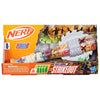 Nerf Zombie Strikeout Dart Blaster, 8 Nerf Elite Darts, Foam Blade, Pull Back Priming, Outdoor Games, Ages 8+