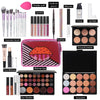 Makeup Kit For Wonmen Full Kit Eyeshadow Eyeliner lipgloss, Lipstick Makeup brushes Mascara Eyebrow pencil Concealer Face Powder Primer make up Set For Girls Beginners