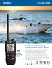 Uniden MHS335BT 6W Class D Floating Handheld VHF Marine Radio with Bluetooth, Text Message Directly To Other Vhf Text Message Capable Radios, IPX8 Submersible Design