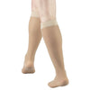 Truform Sheer Compression Stockings, 15-20 mmHg, Women's Knee High Length, 20 Denier, Nude, Medium