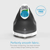 Steamfast SF-760 Portable Cordless Steam Iron, With Carrying Case, Non-Stick Sole Plate, White