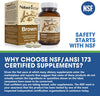 NaturaNectar Brown Bee Propolis - NSF Contents Certified - Premium Brazilian Propolis - 60 Capsules