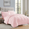 Sweet Home Collection Down Alternative Comforter All Season Warmth Luxurious Plush Loft Microfiber Fill Duvet Insert Bedding, Queen, Pale Pink