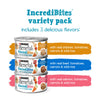 Purina Beneful Small Breed Wet Dog Food Variety Pack, IncrediBites With Real Beef, Chicken or Salmon - (2 Packs of 12) 3 oz. Cans