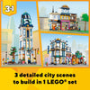 LEGO Creator Main Street 31141 Building Toy Set, 3 in 1 Features a Toy City Art Deco Building, Market Street Hotel, CafÃ© Music Store and 6 Minifigures, Endless Play Possibilities for Boys and Girls