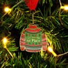 Christmas Ugly Sweater Medal Award, 1st 2nd 3rd Place Medal Award for Ugliest Sweater Contest Ugly Sweater Contest Prizes Necklace Jewelry for Parties Holidays Christmas Tree Ornament